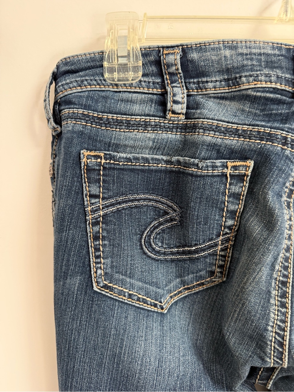 Women’s Dark Blue Slim Fit Jeans - Picture 9 of 11